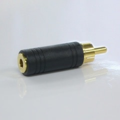 TOMOCA RCA-3.5J �Ѵ����ͥ����� RCA�ץ饰��3.5�ե���å�