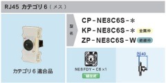 CANARE *P-NE8C6S-* RJ45 ���ƥ���6�ʥ᥹��