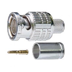 CANARE 75ΩBNC型プラグ BCP-B5F 100点 CANARE BCP-B5F(100) 75ΩBNC型プラグ(圧着式/100個入) | TOMOCA