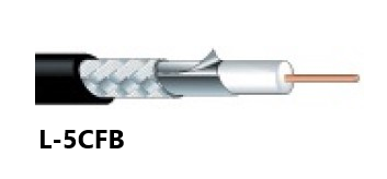 CANARE L-5CFB-EM 75Ω同軸ケーブル/エコタイプ(単線/7.7mm)