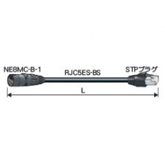 CANARE ETC**S-BM イーサコン-RJ45ケーブル(シールド付)