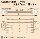 CANARE 5VDC**A-1.5C VGA֥Dsub15P-Dsub15P