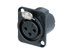NEUTRIK NC3FD-LX-B XLR3�ԥ�᥹ �쥻�ץ�����