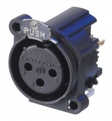 NEUTRIK NC3FAV1-D XLR3�ԥ�᥹ ��ľ������ A���꡼��