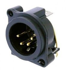 NEUTRIK NC4MAH Aシリーズ・水平基板用 4pin