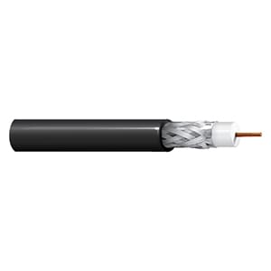 米国ベルデン•デジタル同軸ケーブル Amazon | BELDEN 1506A 75Ωデジタル同軸 RCAケーブル 黒 [圧着式プラグ