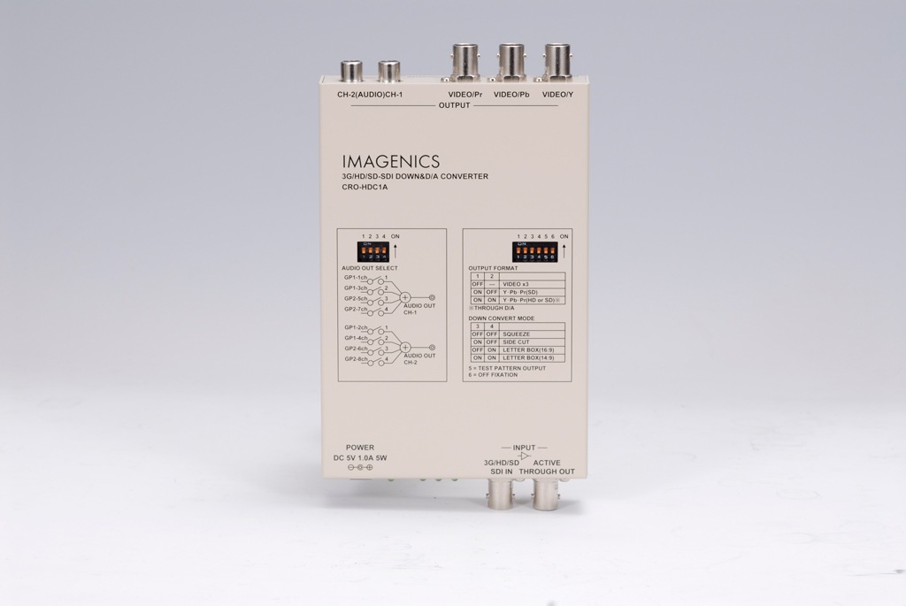 IMAGENICS CRO-HDC1A HD/SD-SDI ダウン & D/Aコンバータ | TOMOCA