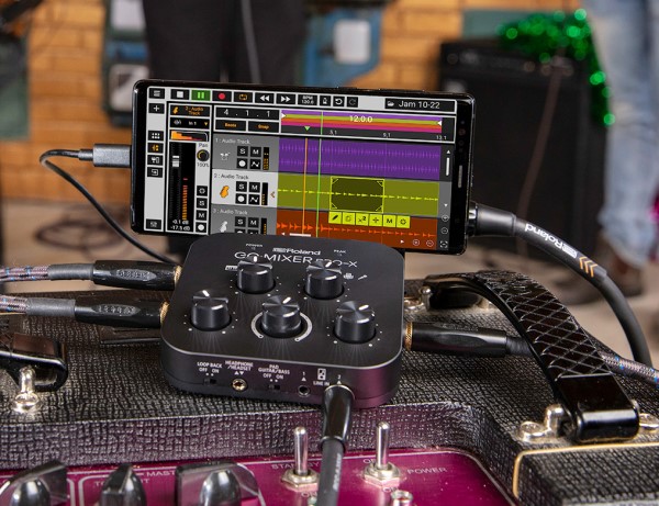 【美品】go:mixer Roland GO:MIXER PRO-X Audio Mixer for Smartphones | TOMOCA