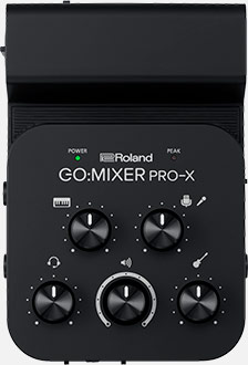 Roland GO:MIXER PRO-X��Audio Mixer for Smartphones