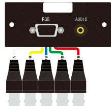 CANARE MFP-H15FMSJ-NP VGA-BNC ( �᥹�ݥ᥹ ) �����֥�