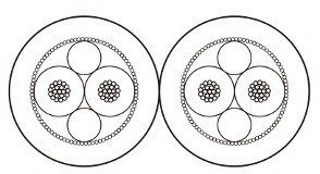 MOGAMI 3106 2��ʿ�ԥ��ƥ쥪�����֥��4.8mm��2/24AWG��