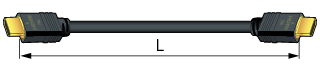 CANARE HDM**H �������ͥå��б��ϥ����ԡ���HDMI�����֥�