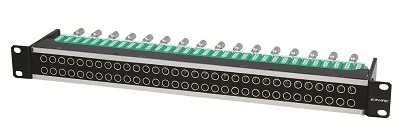 ビデオパッチ盤 CANARE 32MD-STS 75Ωミニビデオパッチ盤（32ch/分離終端） | TOMOCA