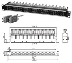 CANARE 32MD-ST 75���ߥ˥ӥǥ��ѥå��ס�32ch/��罪ü��