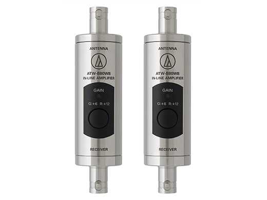 audio-technica ATW-B80WB 広帯域アンテナブースター（2本1組