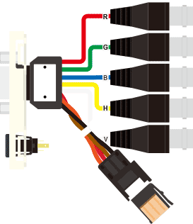 CANARE *P-H15FEMSJ-* VGA-BNC/e-CON�ʥ᥹���᥹�˥����֥�/���ƥ쥪�ߥ˥���å�