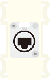 CANARE *P-NE8P6S-* RJ45 ���ƥ���6A (�᥹�ݥ᥹)