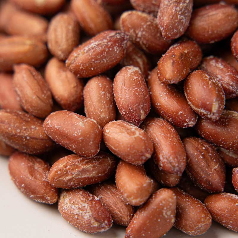 揚げ塩ピーナッツ 皮付き 塩味300g【もぐーぐ。】