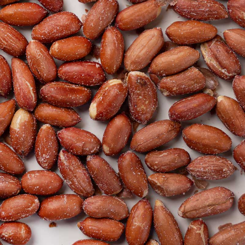 揚げ塩ピーナッツ 皮付き 塩味300g【もぐーぐ。】