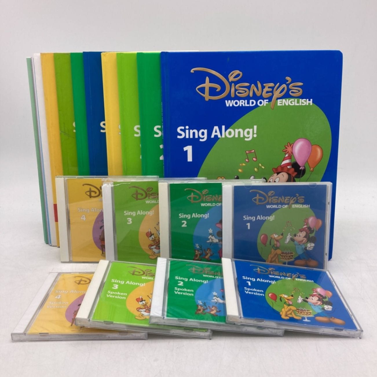 DWE ディズニー英語システム 最新版シングアロング CD全8巻 シング