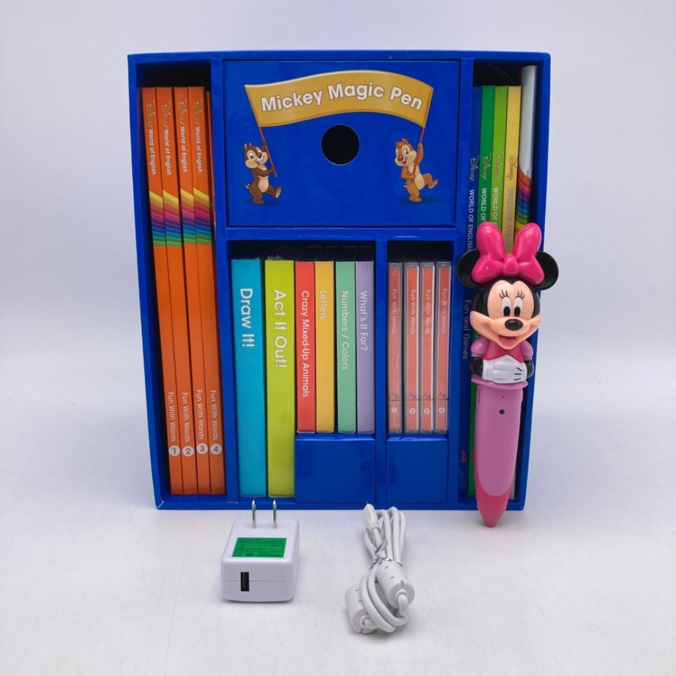 【新品未使用】ディズニー英語システム 絵本ラック（DWE BOOKCASE） Disney - ディズニー英語システム DWE 本棚 収納棚 ブック