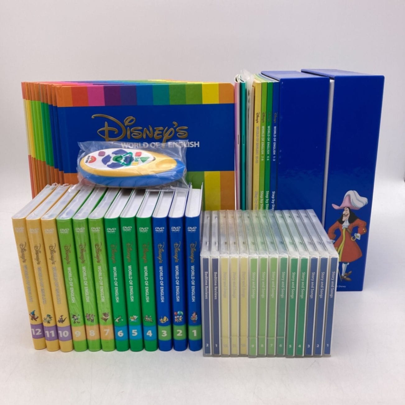 ディズニー英語システムセット 1-12冊 ガイド付き ディズニー英語システム DVDセット 1-12巻 - メルカリ