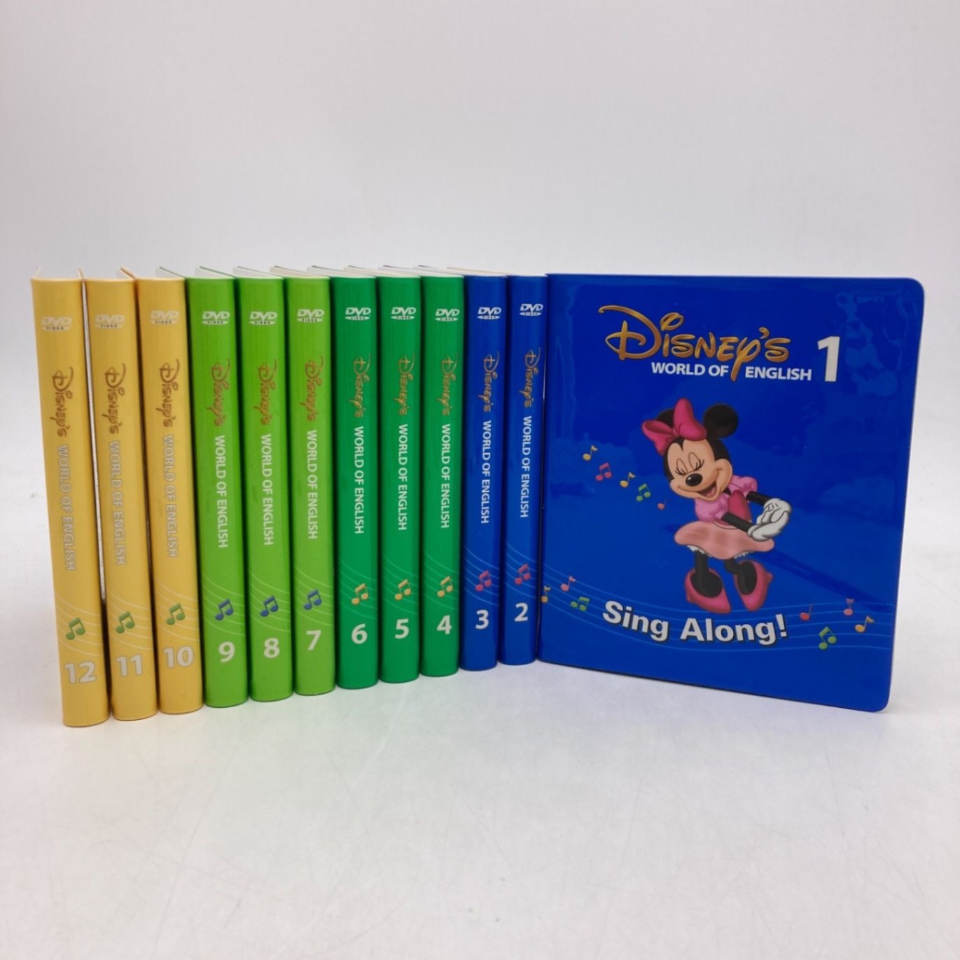 DWE シングアロング DVD12枚 旧子役 DWE シングアロングセット 旧子役版 シングアロングDVD12枚 旧子役