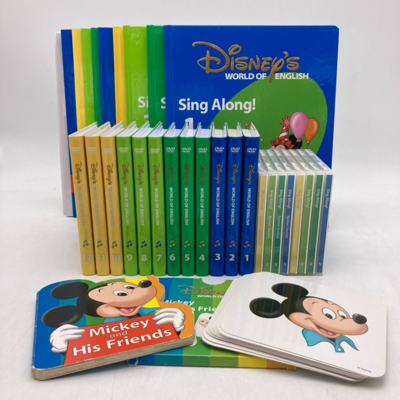 DWEシングアロングDVD &CD、絵本等セット(2017年度版)