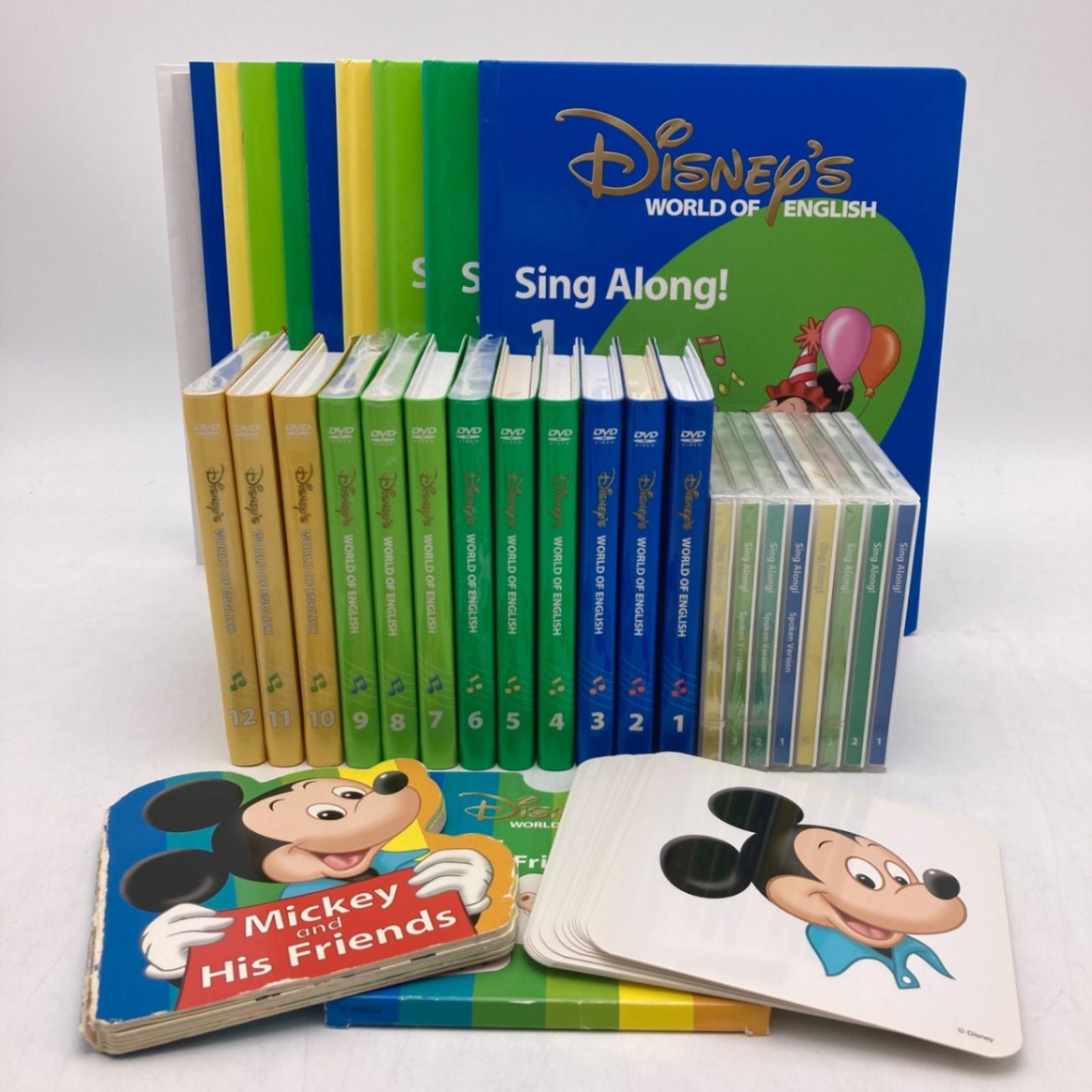 2018年 DWE ディズニー英語システム シングアロングフルセット 新子役