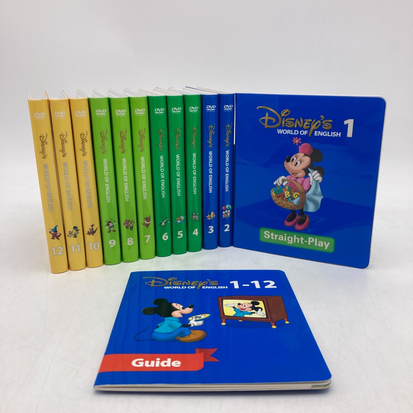 DWE straight-play 1～12 DWE straight play DVD 1-12 comes