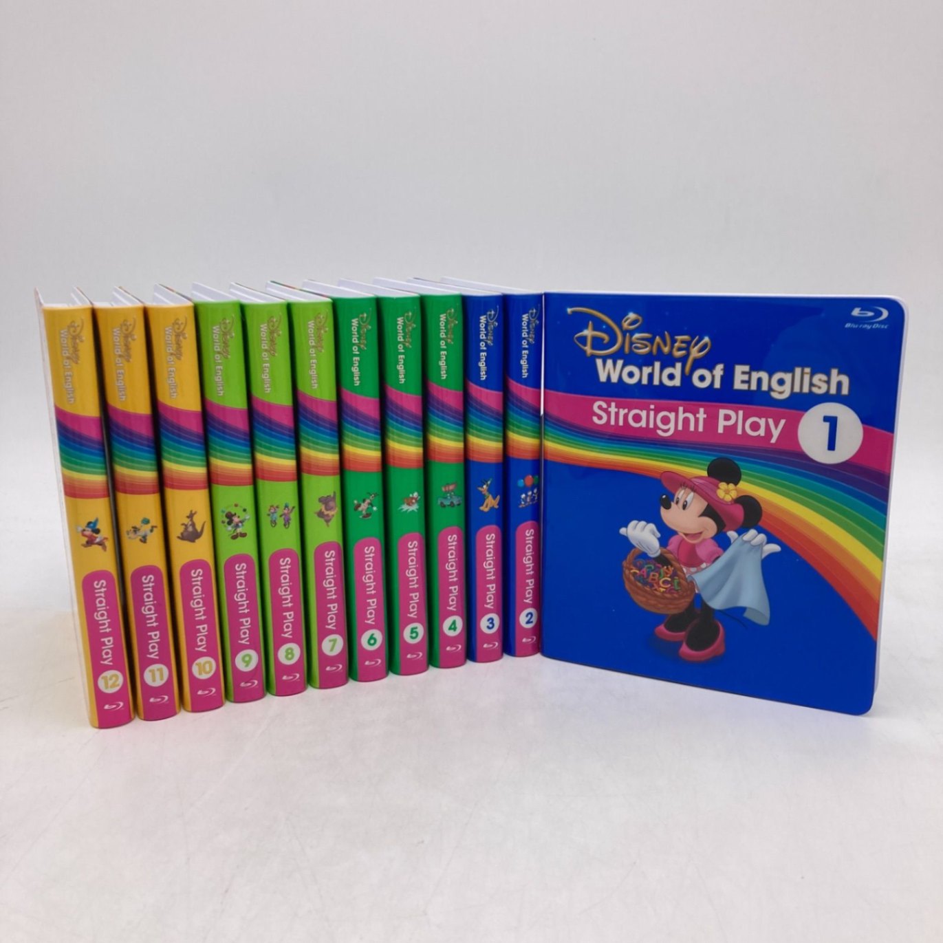 最新版DWE ストレートプレイブルーレイBlu-ray全12巻セット