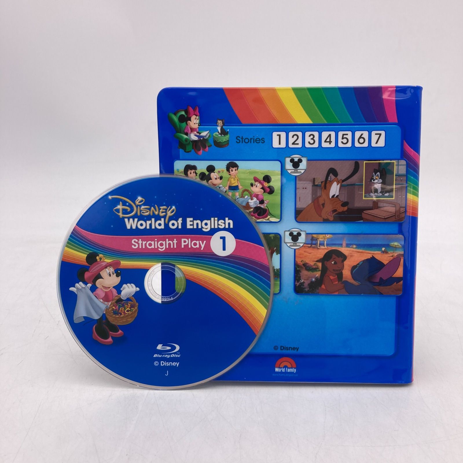DWE ストレートプレイ 最新版ブルーレイ ディズニー英語 ワールド