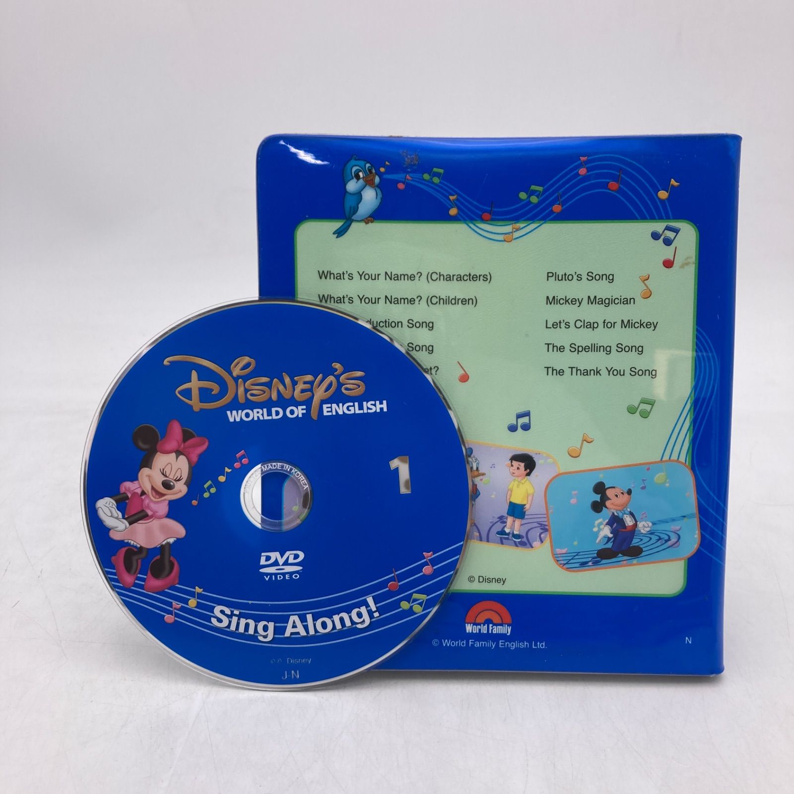 【訳あり】2018年購入 シングアロングDVD　新子役 2018年購入 シングアロングセット 新子役 DVD12枚 絵本＆CD 字幕