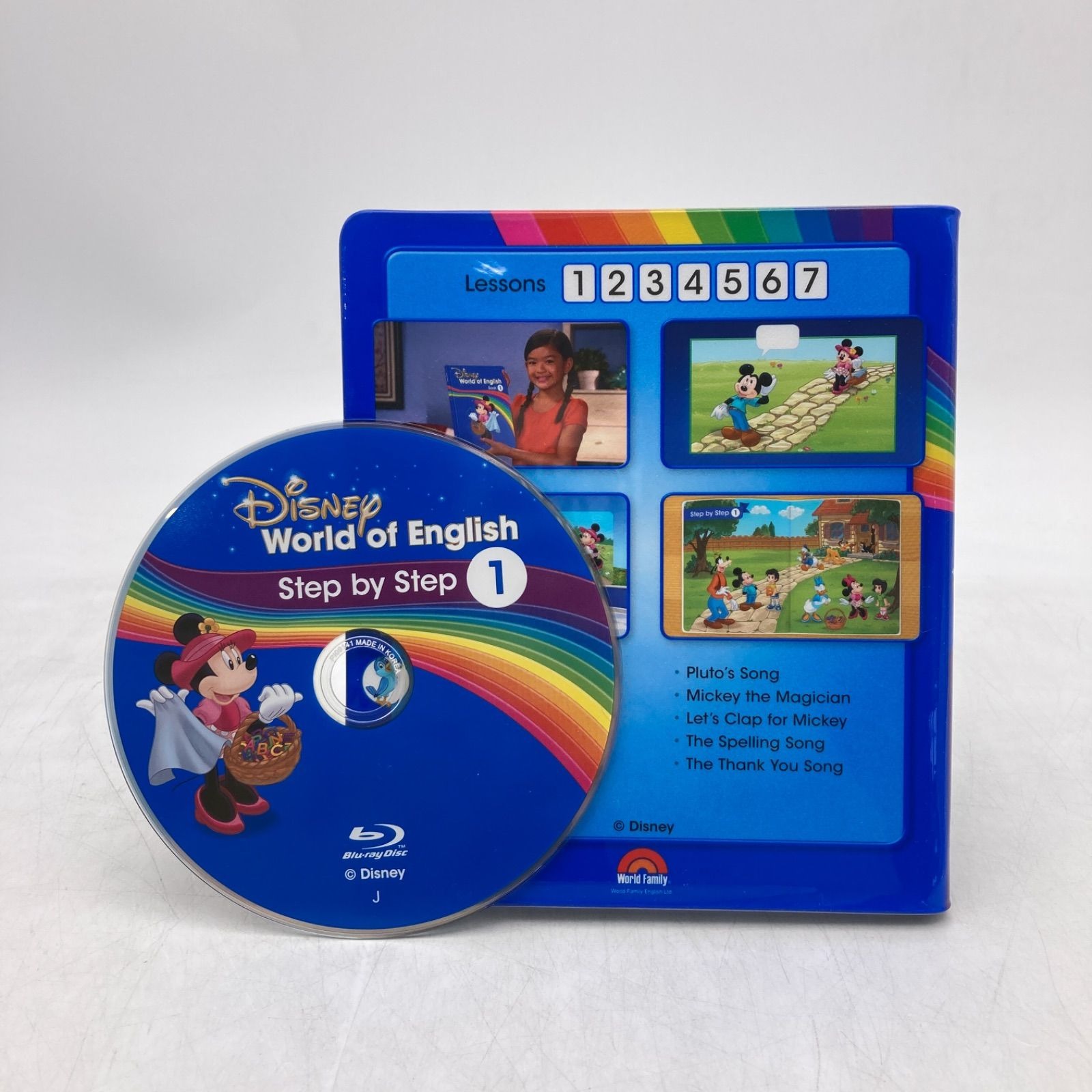 Disney World of English ブルーレイ&CD 値下げ⭕️