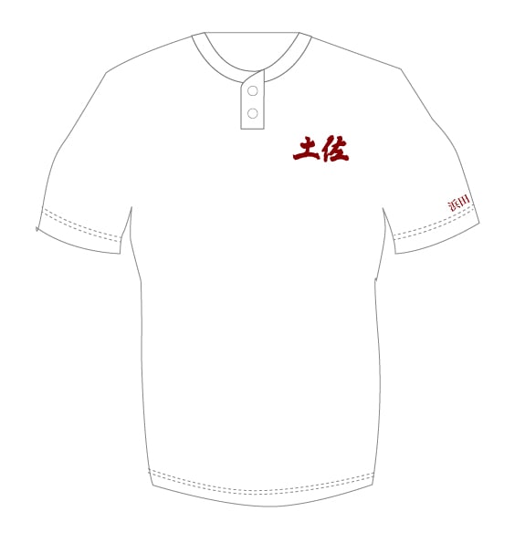 ベースボールシャツ風 Track & Field Tシャツ 半袖 練習着