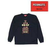 ��25ǯ����NEW�ۥ��󥶥����� �ܡ���饤�� �Х����å� PEANUTS�ʥ��̡��ԡ��ˡ�BALL LINE ���󥰥��꡼�֥���� PNU6721 �֥�å� �ԡ��ʥå� ����T ����T����� ���̡��ԡ�����T ���̡��ԡ�����T����� �Х�������� �Х��������� �İ��� ���磻��