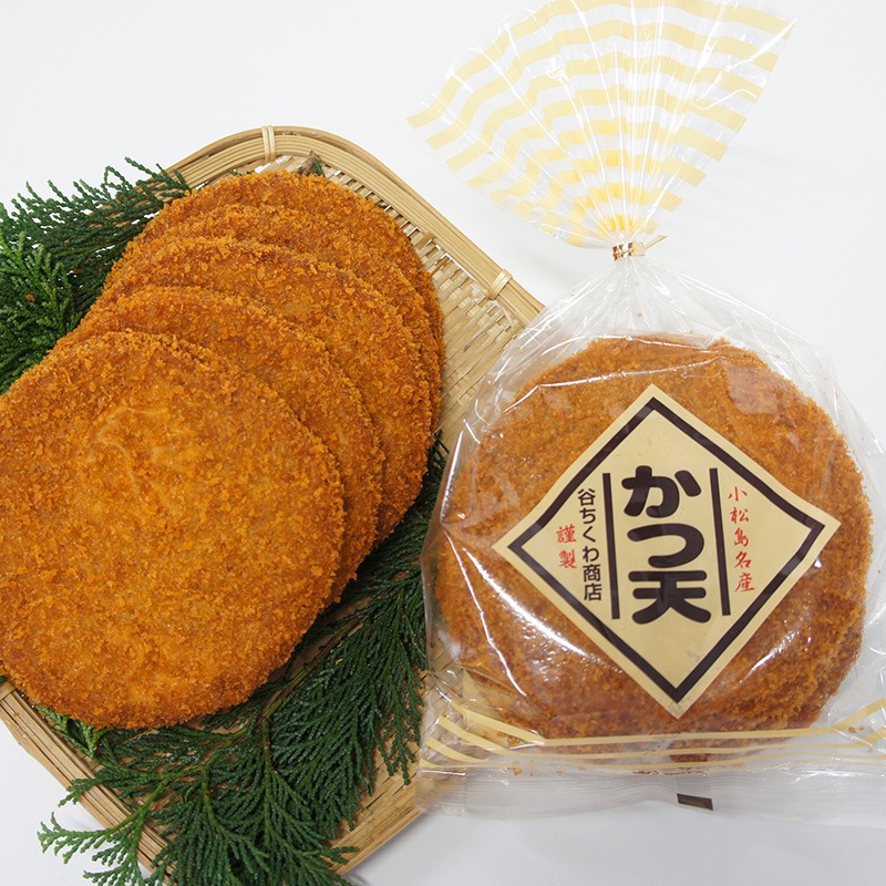 竹ちくわ（10本）とカツ天（10枚）のセット