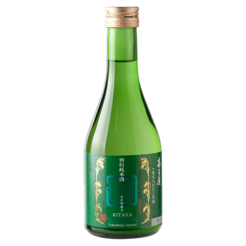 喜多屋】 純米大吟醸50%磨き 15度 180ml