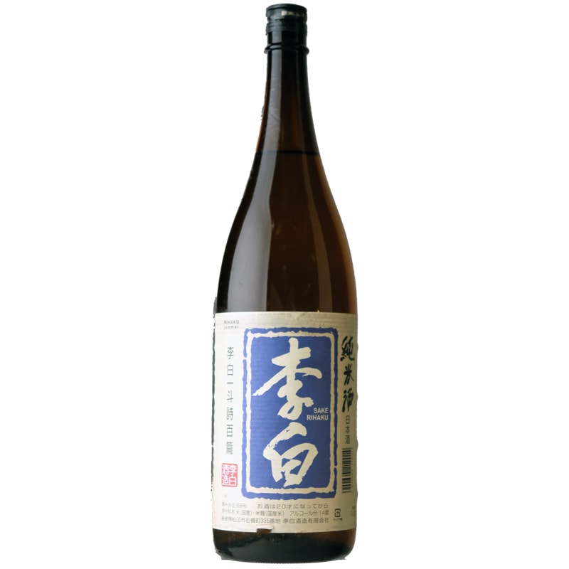 李白（りはく）純米酒｜【李白酒造】1800ml