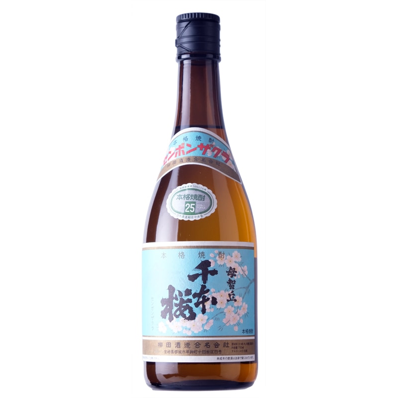 【柳田酒造】芋焼酎　母智丘　千本桜　25°720ml