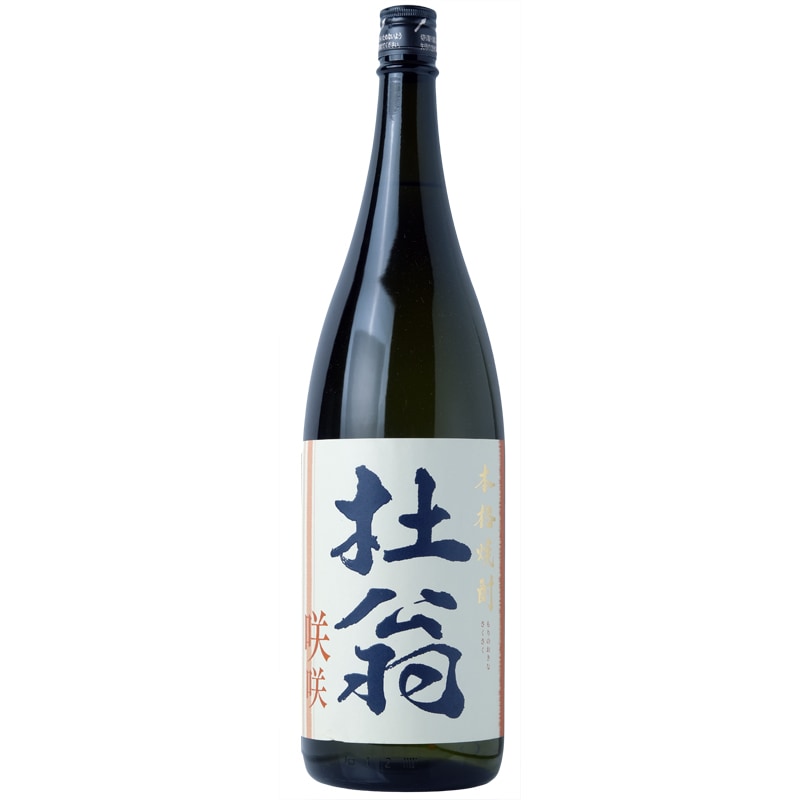 杜翁(もりのおきな) 咲咲(さくさく)麦焼酎 25度|【虚空乃蔵】1800ml 販売店 数量限定