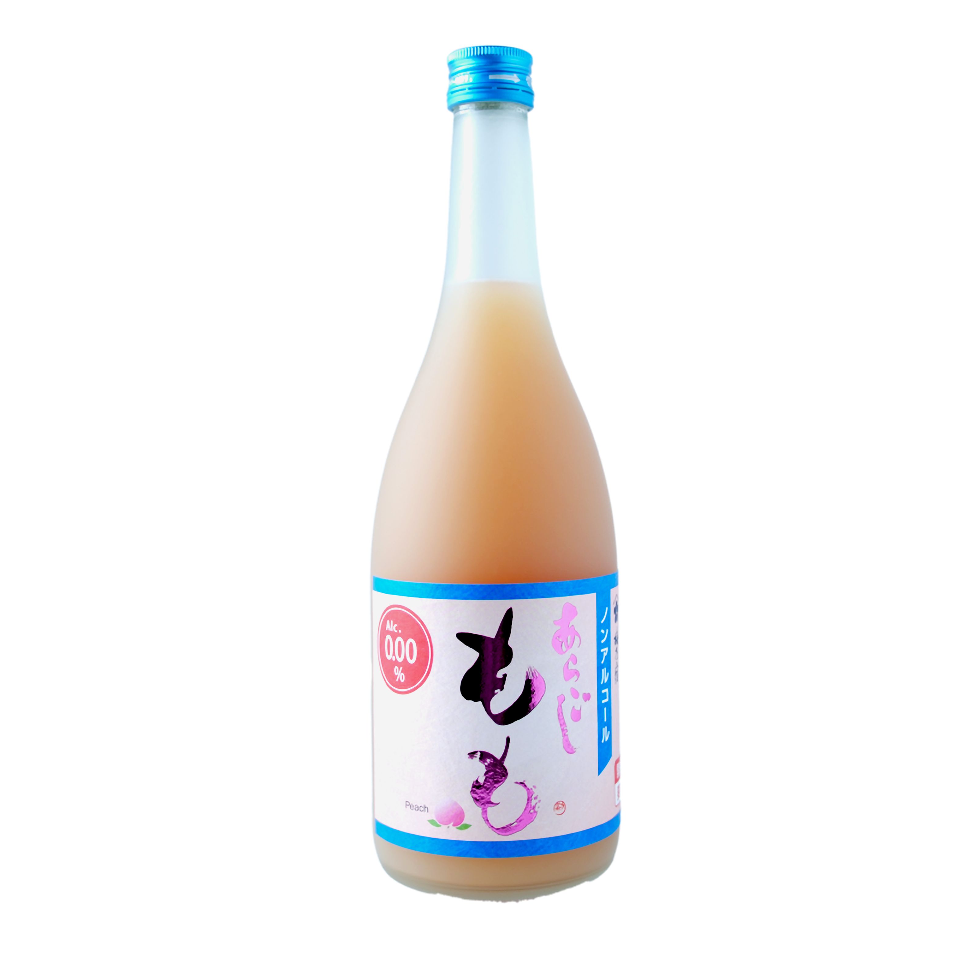 おすすめ！梅乃宿（うめのやど）ノンアルコール　あらごしもも｜【梅乃宿酒造】720ml