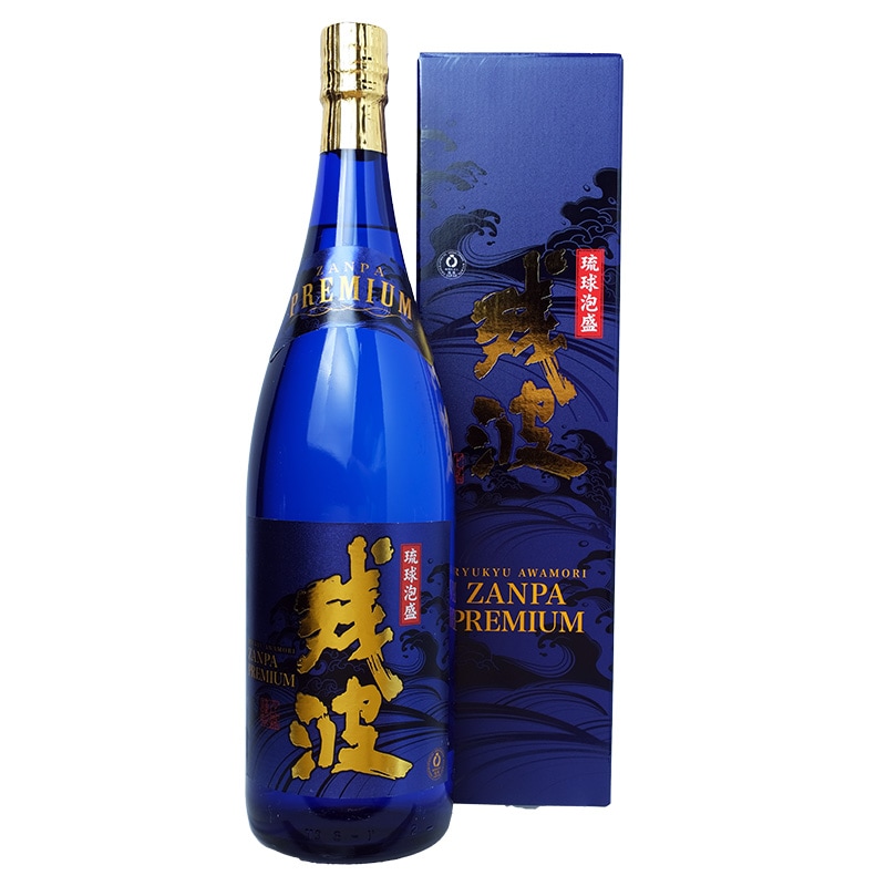 残波（ざんぱ）プレミアム  30度 泡盛｜【比嘉酒造】1800ml