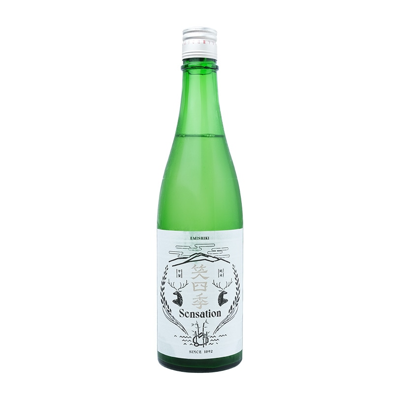 笑四季（えみしき） Sensation（センセーション）　白ラベル｜【笑四季酒造】1800ml