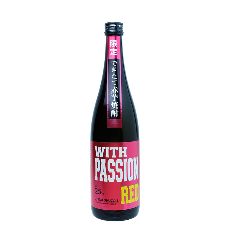 WITH PASSION RED 赤芋 芋焼酎25°|【寿海酒造】720ml