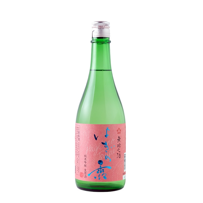 はぎの露（はぎのつゆ）純米吟醸　無垢之酒　生原酒｜【福井弥平商店】720ml　