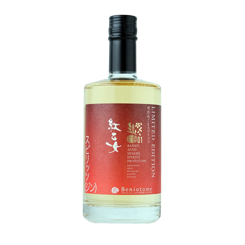 紅乙女（べにおとめ） LIMITED EDITION 樽熟成ごまスピリッツ PROTOTYPE 01｜【紅乙女】500ml