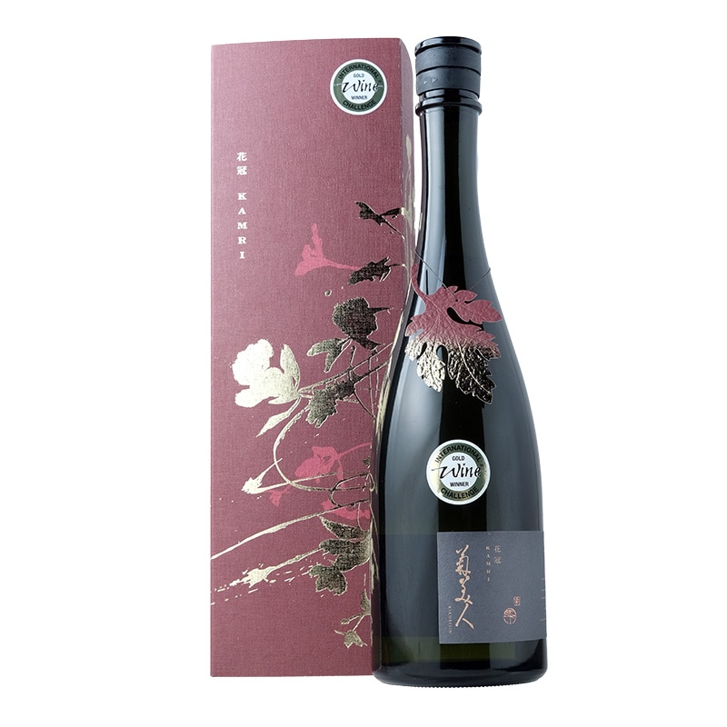菊美人（きくびじん）　花冠-KAMRI-　純米大吟醸｜【菊美人酒造】720ml 専用箱付き