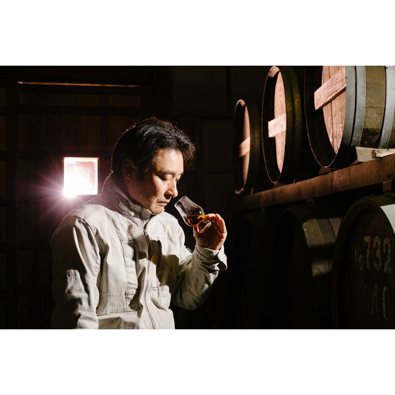 らんびき SHINY GOLD　AMERICAN OAK CASK17年 麦焼酎42度｜【えびす酒造】 500ml