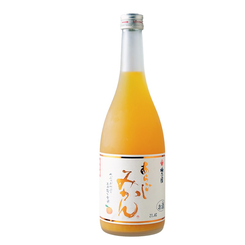 梅乃宿（うめのやど）　あらごしみかん｜【梅乃宿酒造】720ml 要冷蔵 [女性スタッフ(トミー)の一番果実酒]